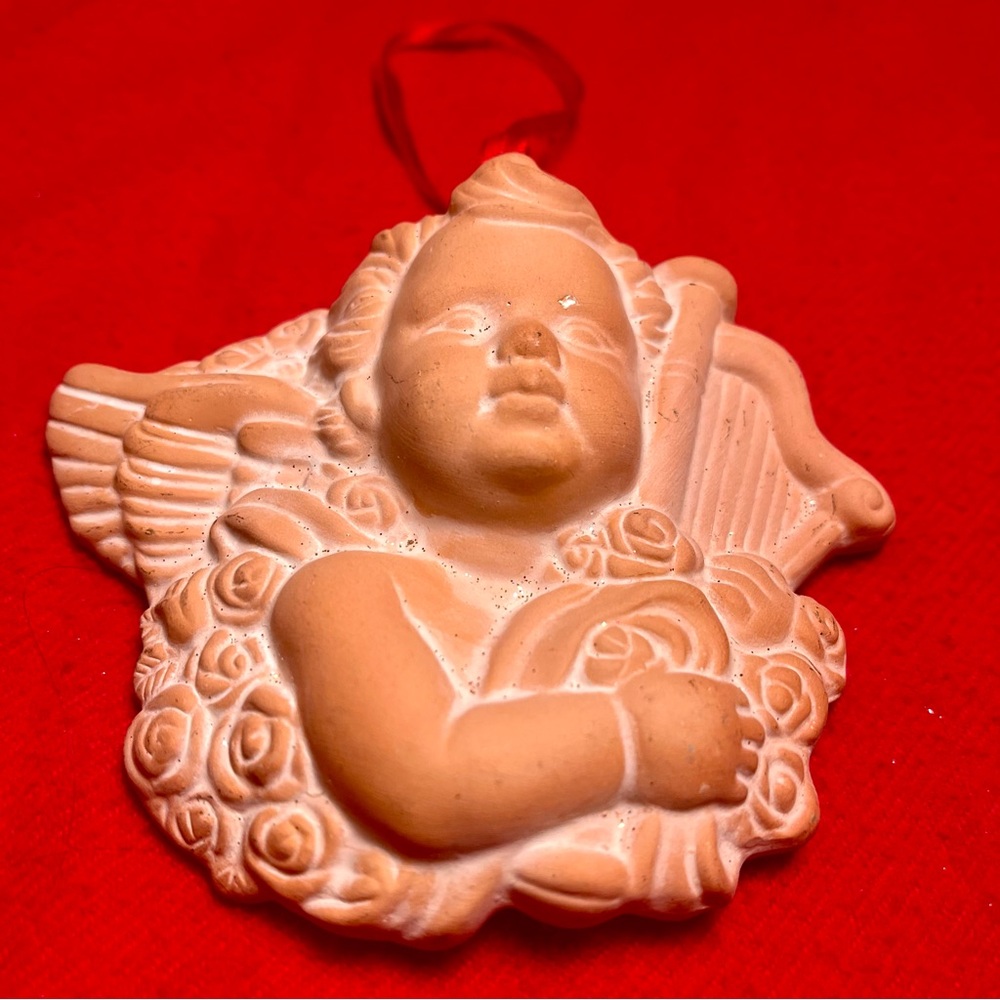 Terracotta Angel Ornament